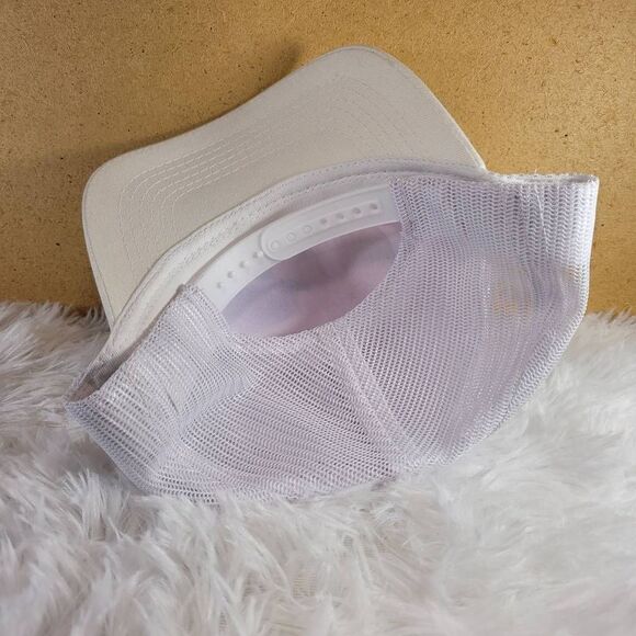 Bass Pro Shop White Trucker Hat- OSFM - Picture 5 of 5